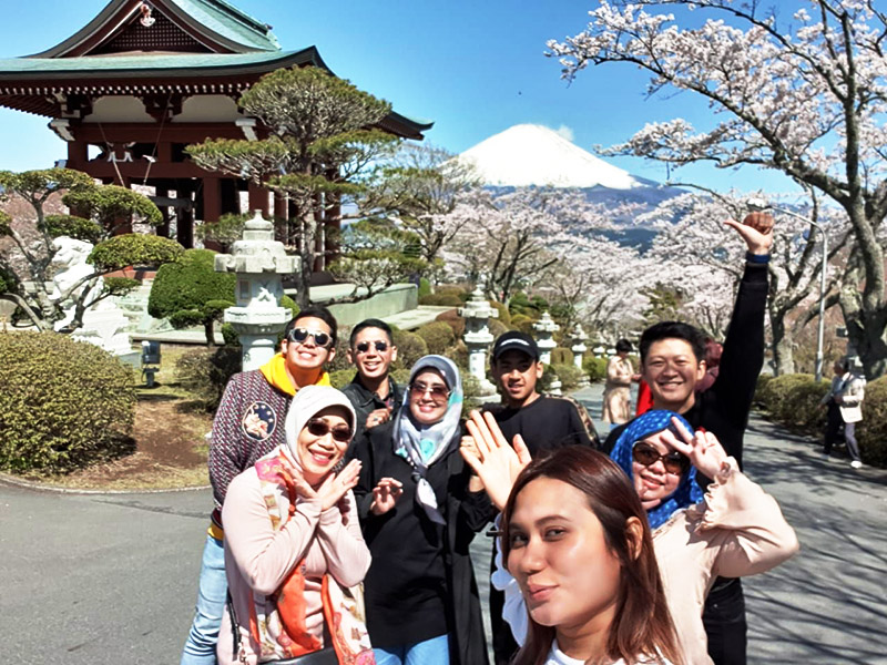 Tour group photo